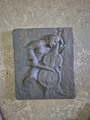 Gusseisen bild relief - gusseisen,