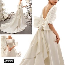 Kleid Brautkleid Shiena Entdeckung Schleife Bow Detail Wedding Dress BRID002