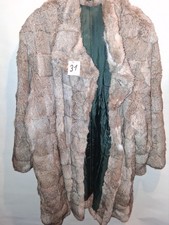 Mantel Damen 46/48 Echt  Pelz