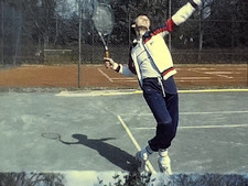 PRIVATES TENNISSPIEL auf SPORTANLAGE in BONN  SUPER 8 PRIVAT FILM 3,5Min. 1980