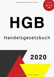 Hgb 2020 handelsgesetzbuch - hgb, 2020: