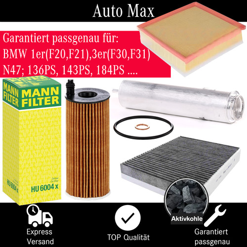 Filterset inspektionspaket bmw - filterset,