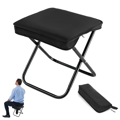 Schwarzer klapphocker für - klapphocker,