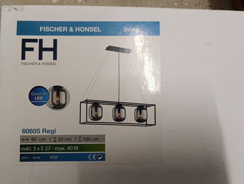 Fischer honsel pendelleuchte - &,