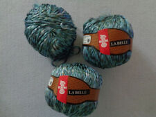 Wolle - Pack  150 gr. Schewe La Belle Glanzgarn - mint-petrol-grün