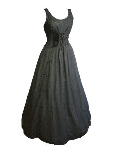 Mittelalter gothic kleid - mittelalter,