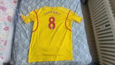 ⚽ Trikot FC Liverpool #8 Gerrard Warrior Jersey Shirt 3XL 2014/15 Top Zustand