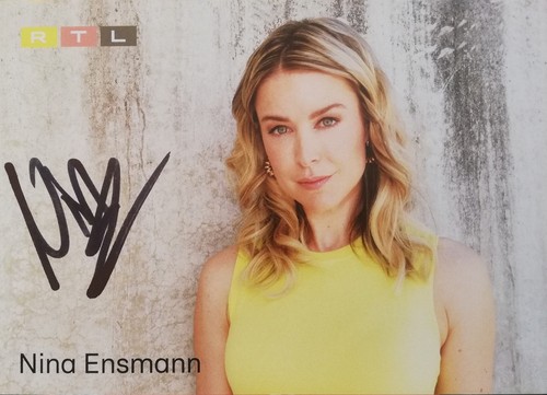 Nina ensmann autogramm gute - nina, autogramm,