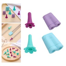 8 Stück Stricknadel Stopper