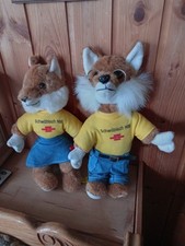 Schwäbisch Hall Fuchs Füchsin Bausparfuchs Stofftiere Plüschtiere