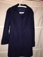 Wintermantel, Wollmantel, gr.36, Marine, Benetton, Wintermantel