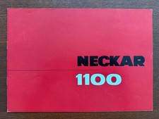 Prospekt / brochure  Fiat Neckar NSU 1100 MY 1965