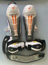 EASTON Eishockey Schienbeinschoner Ellebogenschoner  Kinder Junior Größe 12