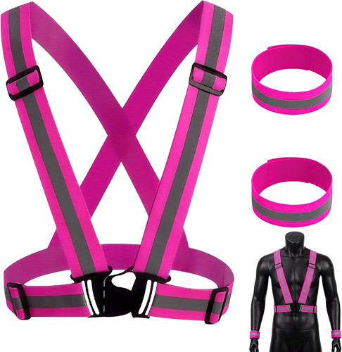 Stück warnweste pink - 1,