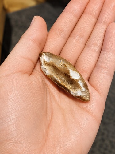 Kleine achat geode mit - achat-geode,