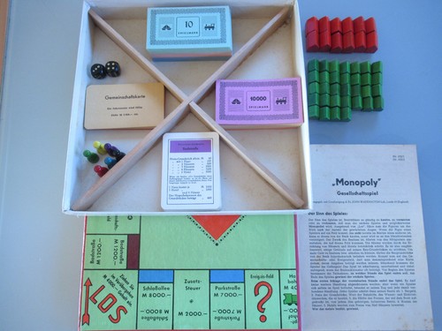 Monopoly silber unbespielt - monopoly, f