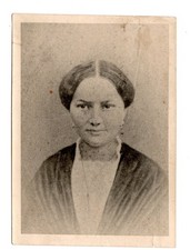 Altes Foto Frauenporträt Dame