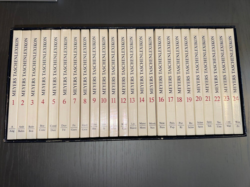 Meyers taschenlexikon 24 - taschenlexikon, in