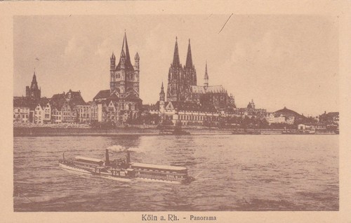 Deutsches reich köln rhein - ak, deutsches-reich