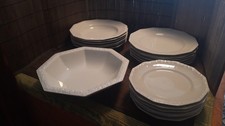 Rosenthal Maria Speiseservice - weiß/ 19Teile