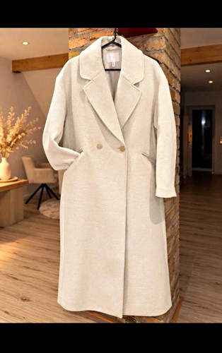 Damen mantel lang beige - lang,