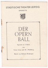 Programmheft Städtische