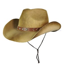 Westernhut Stroh Cowboy