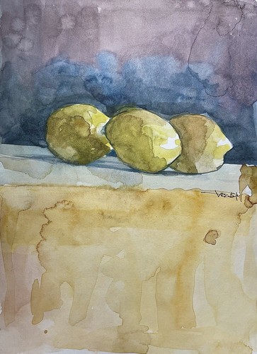 Original unikat aquarell - unikat,