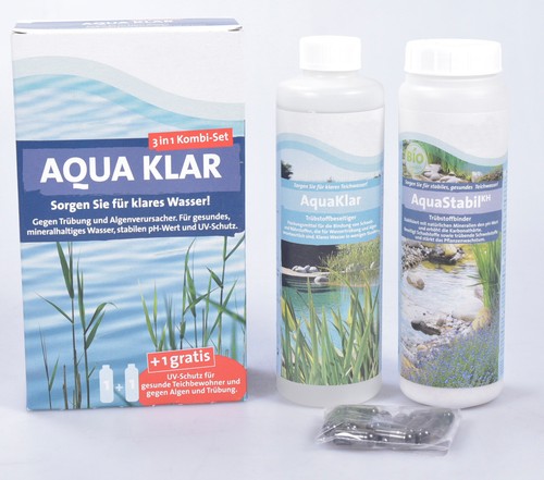 3in1 klares wasser gegen algen - klares,