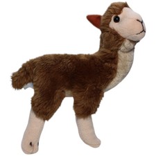 EBO Plüschtiere Braunes Lama Kuscheltier 26cm Gebraucht Lama