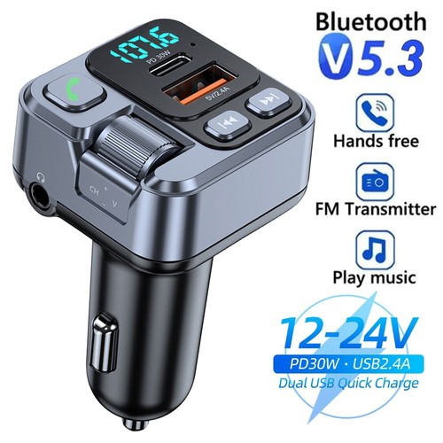Bluetooth transmitter auto - fm,
