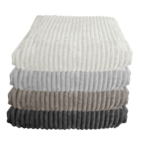 Microfaser cord kuscheldecke - microfaser,