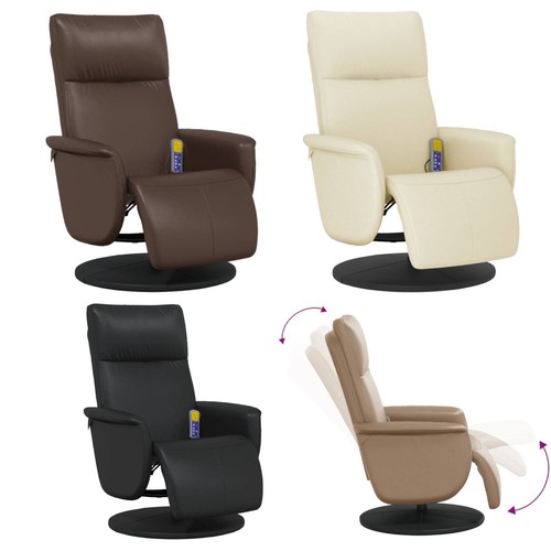 Massagesessel mit fußteil - massagesessel,