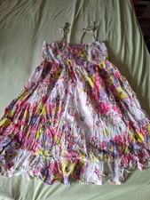 geblümtes Sommerkleid A-Form