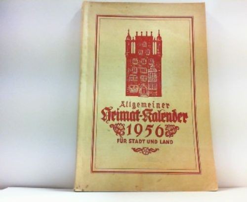 Allgemeiner heimat kalender - allgemeiner, heimat-kalender