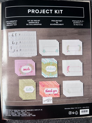 Stampin projektset in - up!,