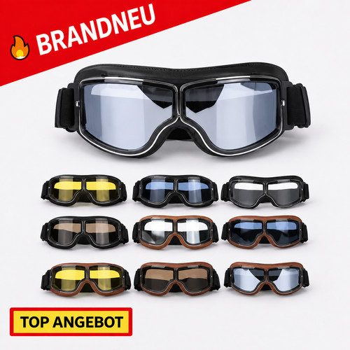 Motorradbrille für