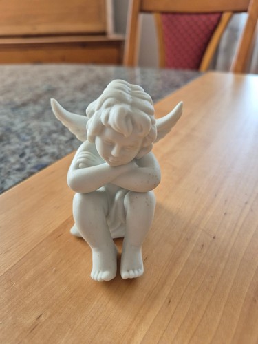 Rosenthal engel sitzend weiß - engel,