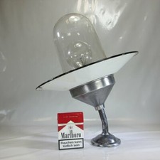 Hoflampe Art Deco Glaskolben Antik Wandlampe Industrie Design Antik Fabriklampe