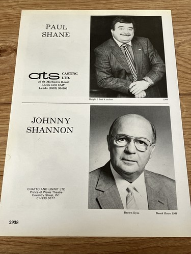 Paul shane seltene - shane, 1986
