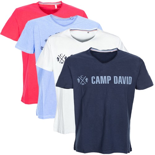 Camp david shirt kurzarm - david,