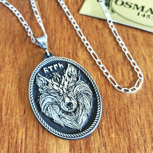 Göktürk silber 925 kette - 925,