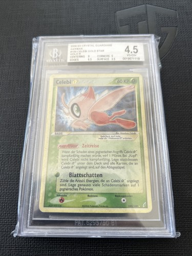 Pokémon gold star - gold, holo
