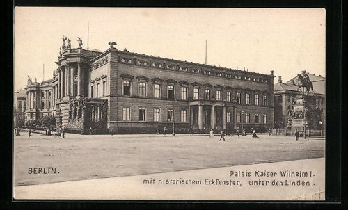 Berlin palais kaiser - ak,