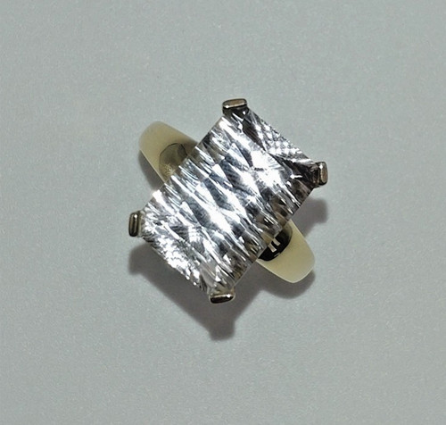 375 gelbgold ring - 375,