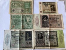 Inflationsgeld Reichsbanknote