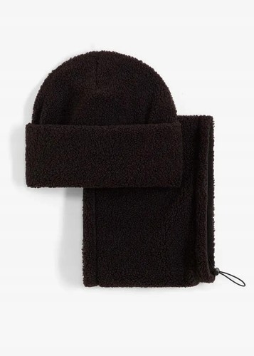 Neu ovp teddy - ovp, teddy-fleece-mütze