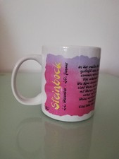 Diddl Tasse Steinbock Sternzeichen Becher Vintage Original 90er Sammler Nr. 10 t