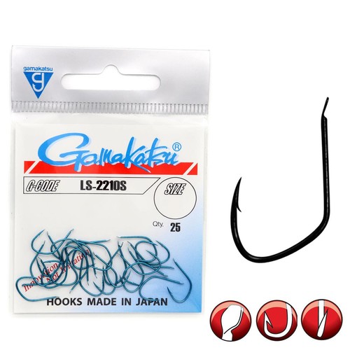 Gamakatsu 2210s hooks blue - gamakatsu,