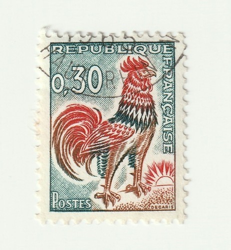 Frankreich briefmarke 30 - briefmarke, 0,30